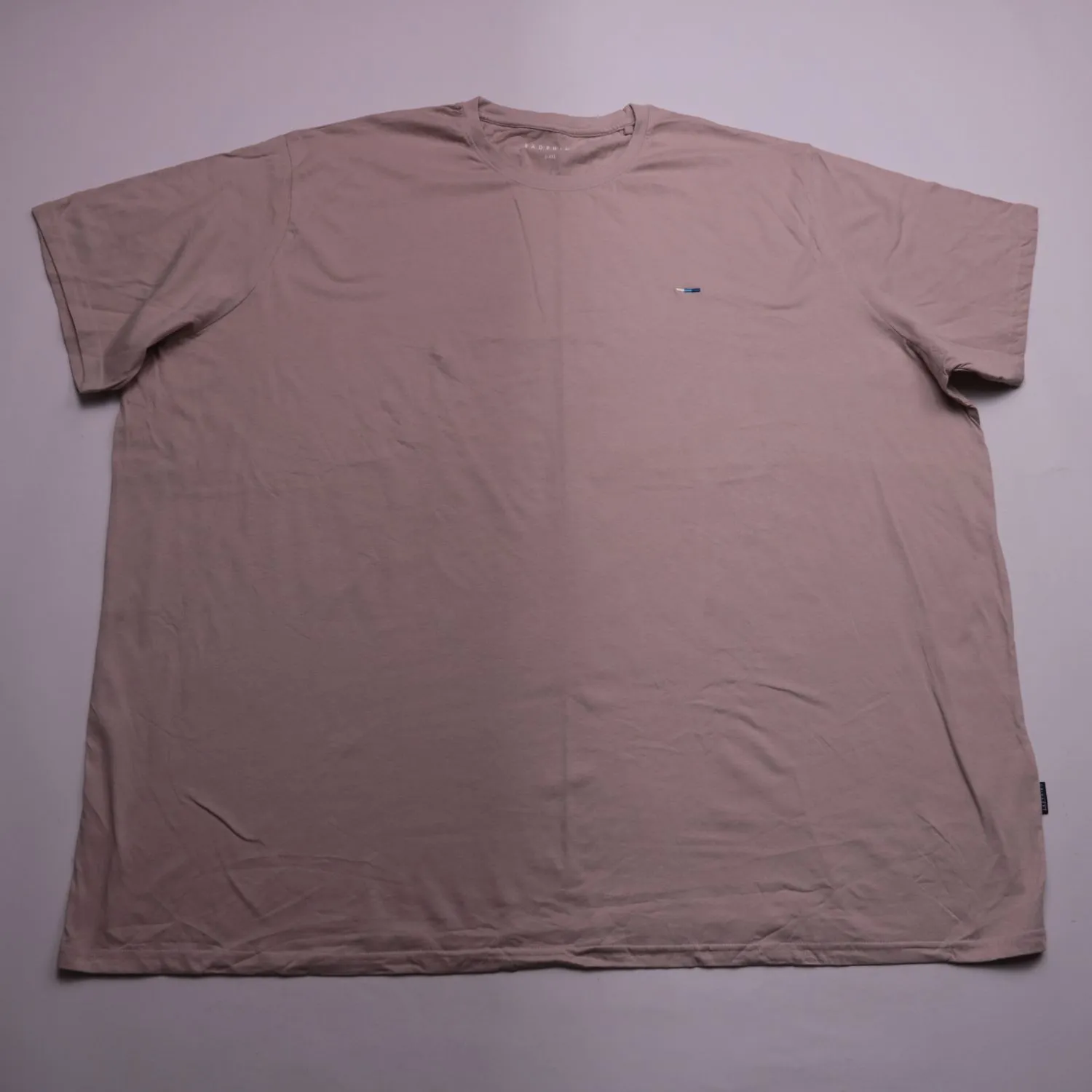 Пыльно-розовая футболка BadRhino с логотипом, размер 64 (5XL)