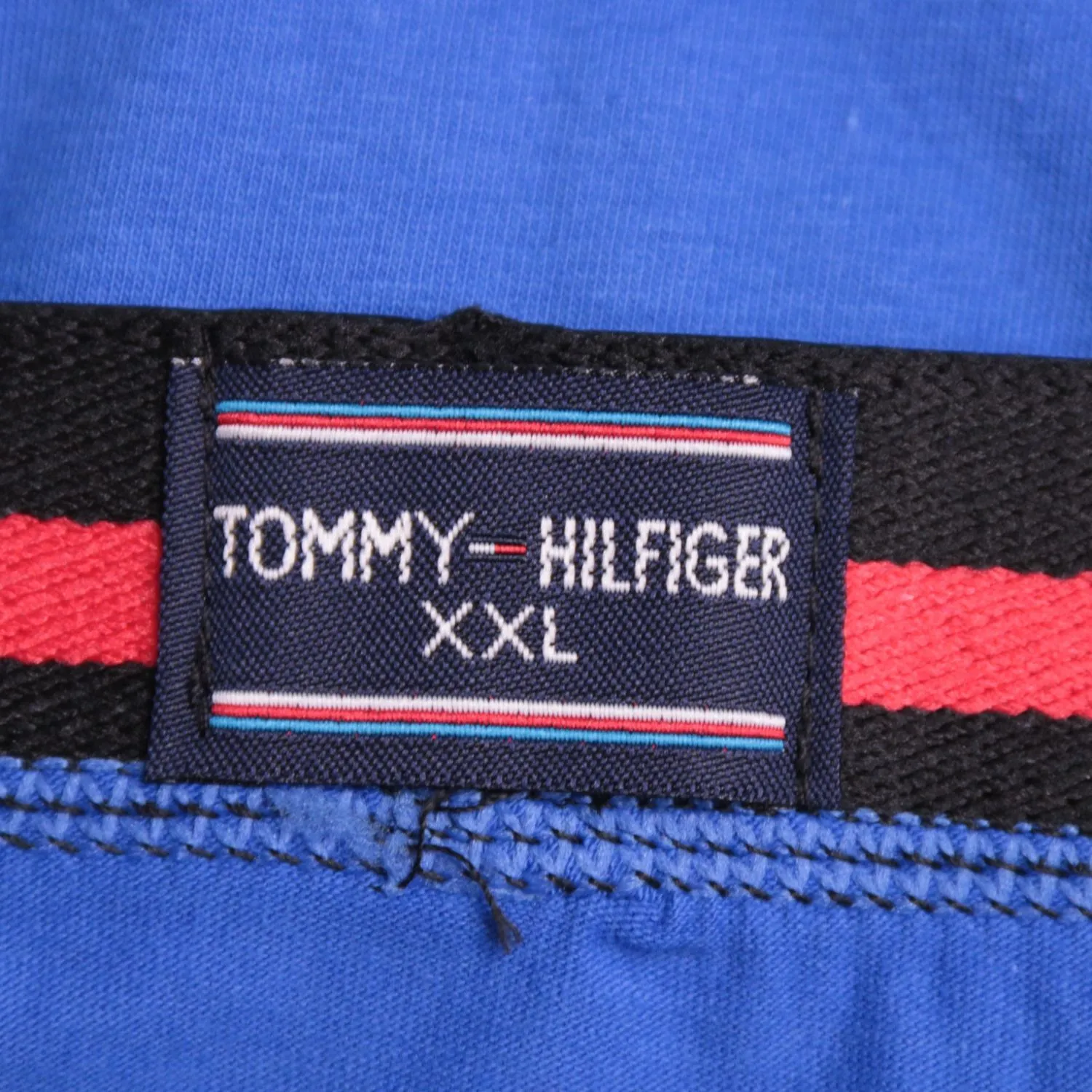 Синие трусы-боксеры Tommy Hilfiger с широким поясом, размер 56 (XXL)