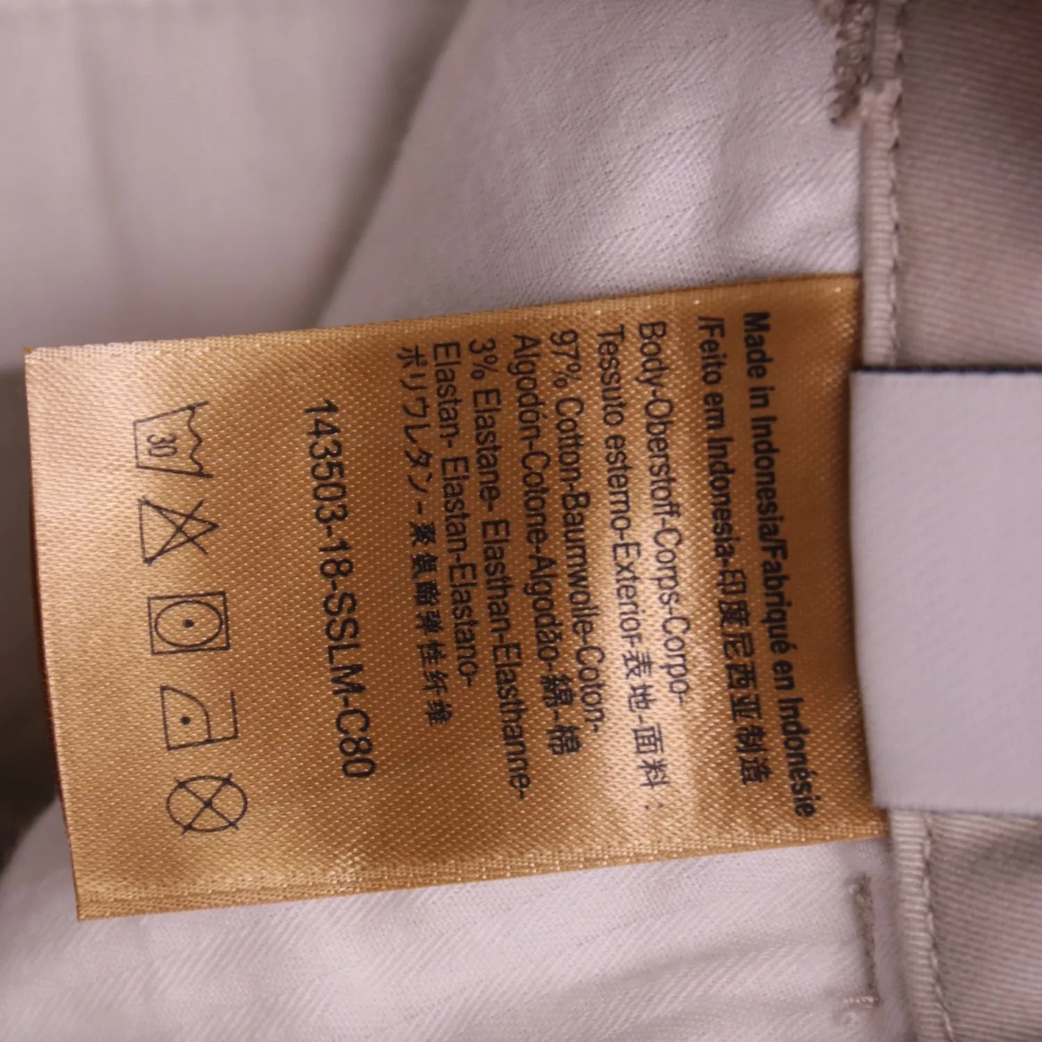 Брюки зауженные Scotch & Soda