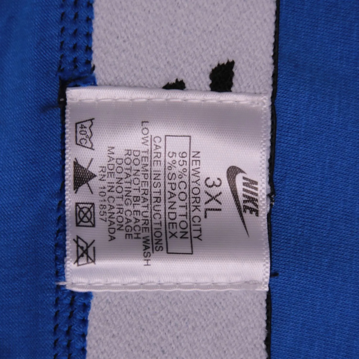 Синие трусы-боксеры Nike с эластичной резинкой, размер 56 (XXL)